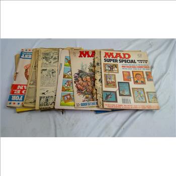 Mad Magazine 1970 Edition Bulk Lot 20+ Pieces