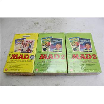 Mad Trading Cards 3 Pieces