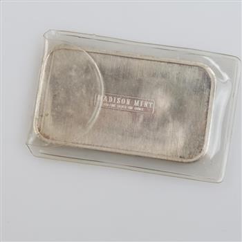 Madison Mint Fine Silver 1oz Bar