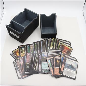 Magic The Gathering Deckmaster Cards In Case, 116+ Pieces