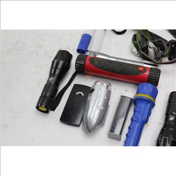 Mag-lite, Atomic Beam And More Flashlights, 8+ Pieces