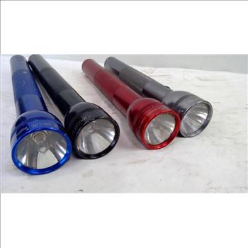 MAG-LITE Flashlights, 4 Pieces