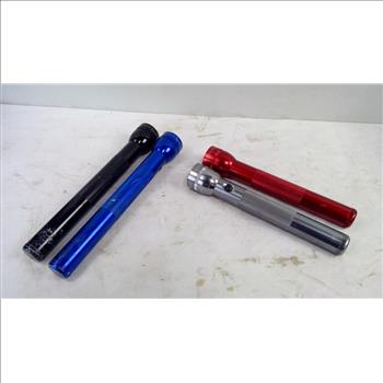 MAG-LITE Flashlights, 4 Pieces