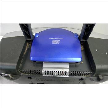 Magnavox Portable Boombox, Smonet 4CH NVR, And Sony Headphones, 3 Pieces