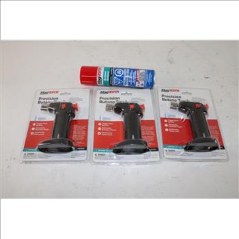 MagTorch Butane Torches, 3 Pieces