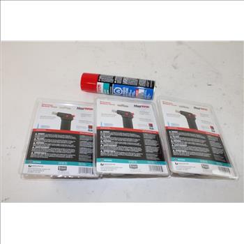 MagTorch Butane Torches, 3 Pieces
