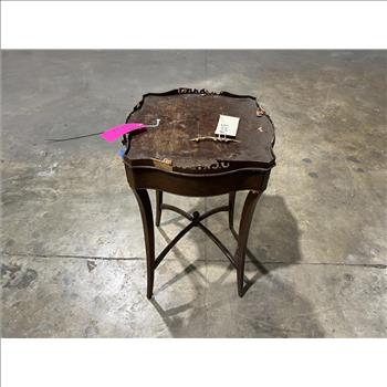 Mahogany Association Side Table