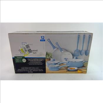 Mainstays Ceramic Coated Cookware Set