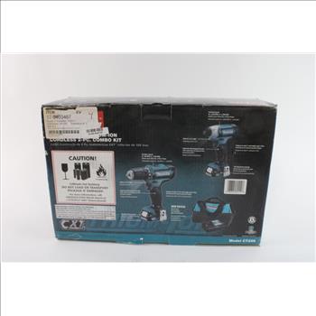 Makita 12V CXT Cordless 2-Pc Combo Kit