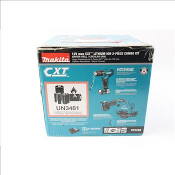 Makita 12V Max CXT Lithium-Ion Cordless 2-pc. Combo Kit
