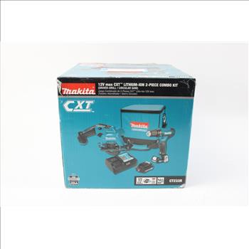 Makita 12V Max CXT Lithium-Ion Cordless 2-pc. Combo Kit