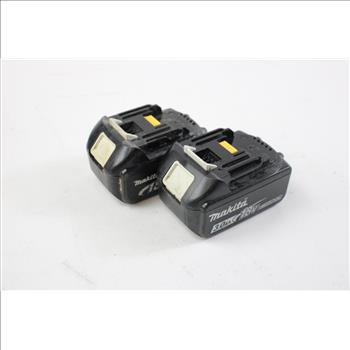 Makita 18v Battery Pack, 2 Pieces