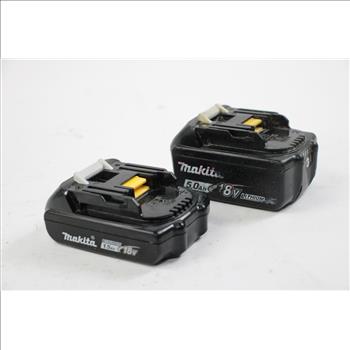 Makita 18v Battery Pack, 2 Pieces