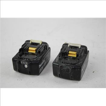 Makita 18V-4.0Ah Battery & Makita 18V-5.0Ah Battery 2 Pieces