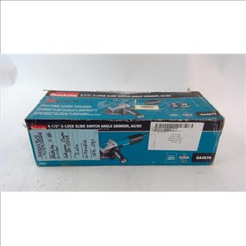 Makita 4-1/2'' X-lock Slide Switch Angle Grinder