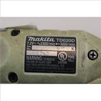 Makita 7.2v Pen Type Impact Driver