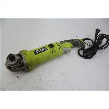 Makita 9565CV, Ryobi AG454 Corded Angle Grinders: 2 Items (Sold For Parts)