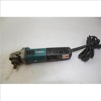 Makita 9565CV, Ryobi AG454 Corded Angle Grinders: 2 Items (Sold For Parts)