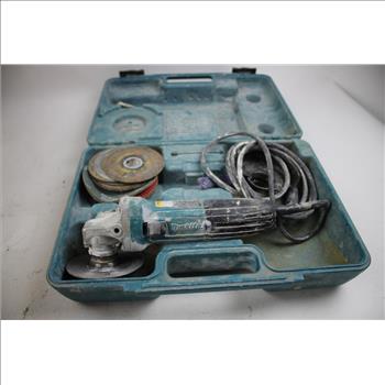 Makita Angle Grinder Kit With Case