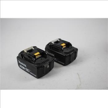 Makita Battery Packs, 2 Pieces