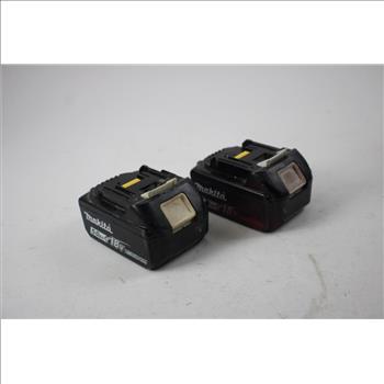 Makita Battery Packs, 2 Pieces