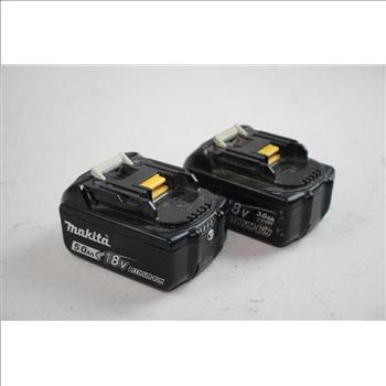 Makita Battery Packs, 2 Pieces