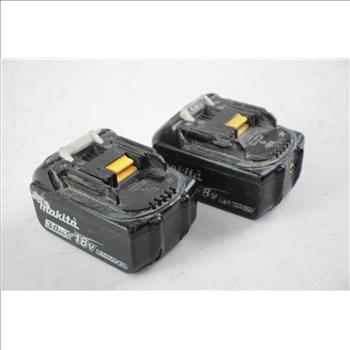 Makita Battery Packs, 2 Pieces