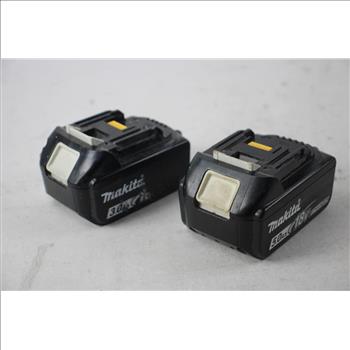 Makita Battery Packs, 2 Pieces