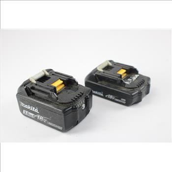 Makita Battery Packs, 2 Pieces