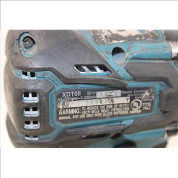 Makita Cordless Power Drill XDT08 With Battery Pack