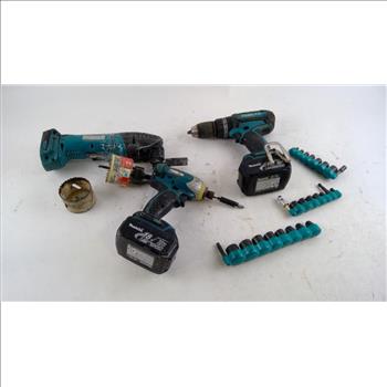 Makita Drill Driver And More 5 Pieces