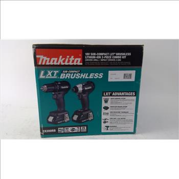 Makita Driver-drill/impact Driver 2-piece Combo Kit