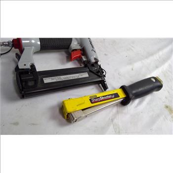 Makita Empty Tool Cases, Central Pneumatic Air Nailer, Stanley SharpShooter, 4 Pieces