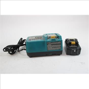 Makita Fast Charger And Battery