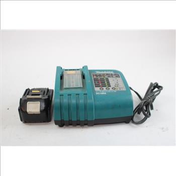 Makita Fast Charger And Battery