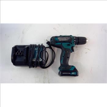 Makita Hammer Drill And Battery Charger