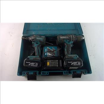 Makita Impact Driver & Concrete Drill With Accessories