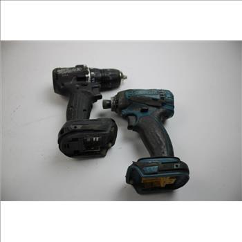 Makita Impact Driver, Drill, 2 Pieces