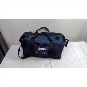 Makita Nail Guns And DeWalt Staple Gun With Nails And Staples In Cintas Tool Bag