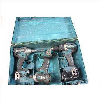 Makita Power Tool Lot, 3 Pieces