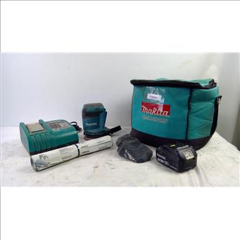 Makita Random Orbit Sander And Charger And Battery