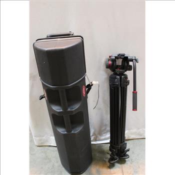 Manfrotto Tripod In Case Inside Rolling Hard Case