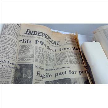 Maps, Vintage Newspapers, And Posters