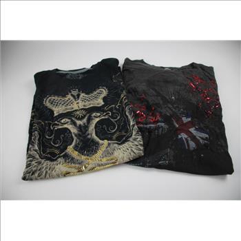 Marc Ecko T-shirts, Affliction T-shirts, And More, 5+ Pieces