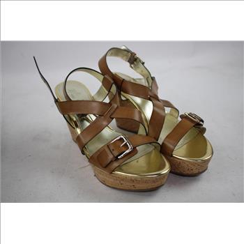Marc Fisher Gilon 3 Open-Toe Wedge Sandal Size 9M