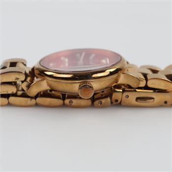 Marc Jacobs Baker Red Dial Watch