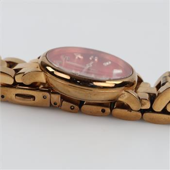 Marc Jacobs Baker Red Dial Watch