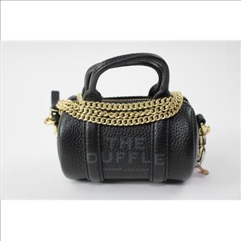 Marc Jacobs The Duffle Mini Leather Bag, And Coach Cream Zipper Bag, 2 Pieces