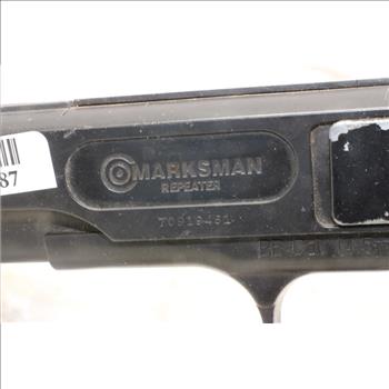 Marksman Repeater Black 4.5mm .177 CaL BB Gun Pistol