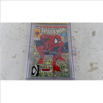 Marvel Comics Spiderman Torment Signed And Graded
